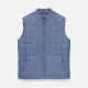 Жилет унисекс Warmbridge, синий (джинс)