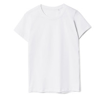 Футболка женская T-bolka Lady, белая (белоснежная)