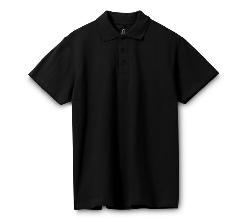 Рубашка поло мужская Spring 210, черная