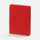 Ежедневник Flexpen Shall, недатированный, красный