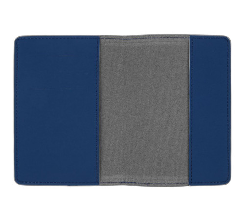 Обложка для паспорта Shall Simple, синий