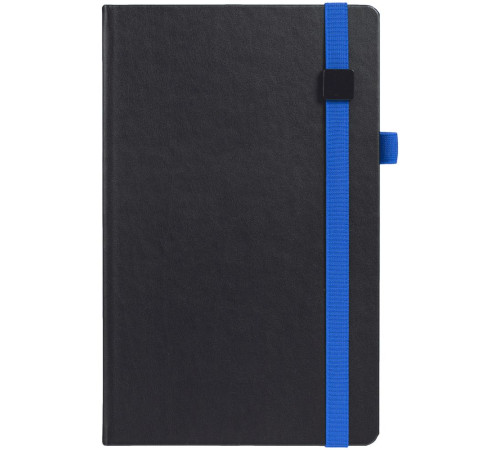 Ежедневник Ton Black, недатированный, черный с синий