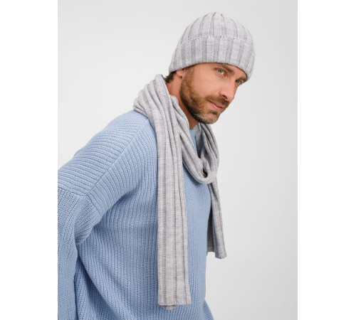 Шапка Metelitsa, серебристо-серый меланж