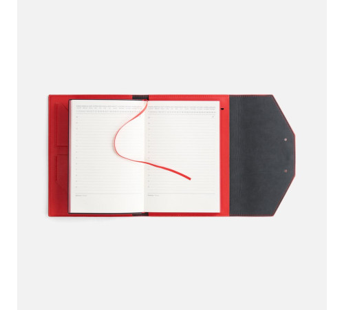 Ежедневник-органайзер Clean Slate, недатированный, красный