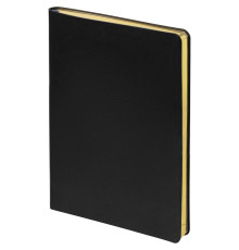 Ежедневник Nebraska Flex, недатированный, черный с золотистым