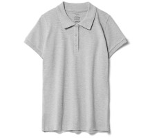 Рубашка поло женская Virma Lady, серый меланж