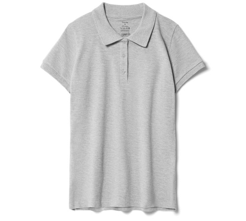 Рубашка поло женская Virma Lady, серый меланж