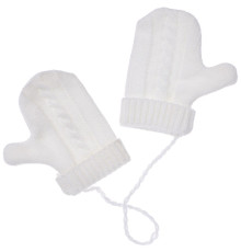 Игрушка на елку «Рукавички», белые