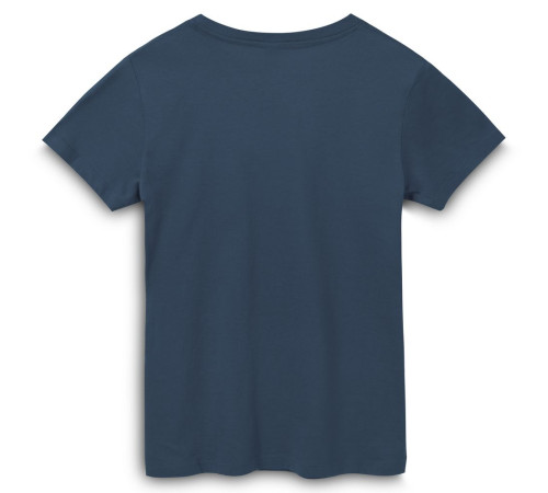 Футболка женская Regent Women, синяя (джинс)