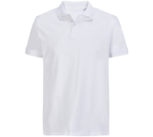Рубашка поло унисекс Pacific, белая
