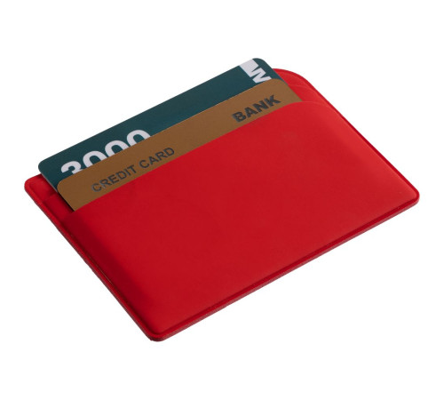 Чехол для карточек Dorset, красный