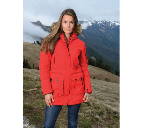 Парка женская Explorer, серый меланж