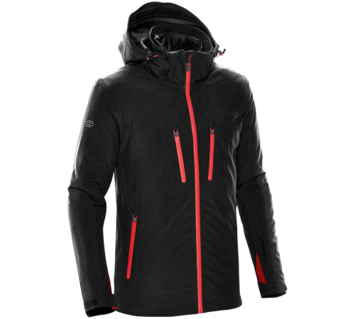 Куртка-трансформер мужская Matrix, черная с красным