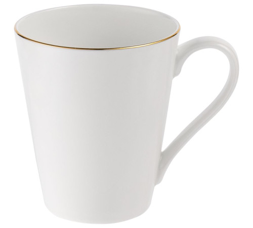 Кружка Select, белая с золотистой отводкой