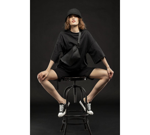 Поясная сумка W1, черная