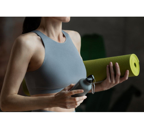 Бутылка для воды Funrun 400, серая