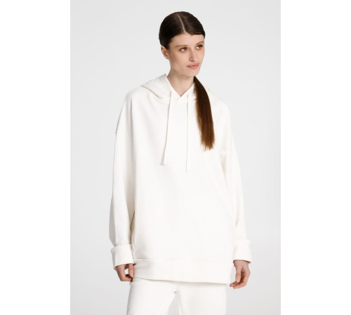 Худи унисекс H2, молочно-белое