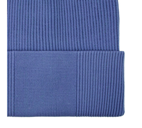 Шапка Real Rib, синяя (черника)