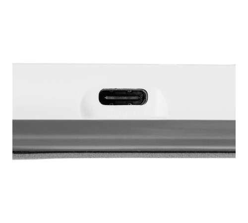 Лампа с колонкой и беспроводной зарядкой Flashback, белая