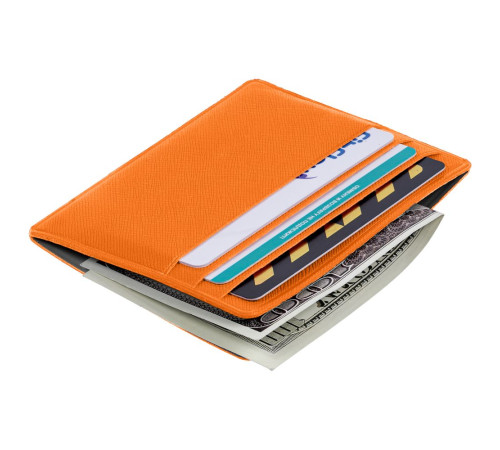 Чехол для карточек Devon, оранжевый