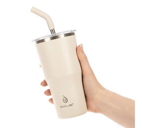 Термостакан Sapporo М, белый (молочный)