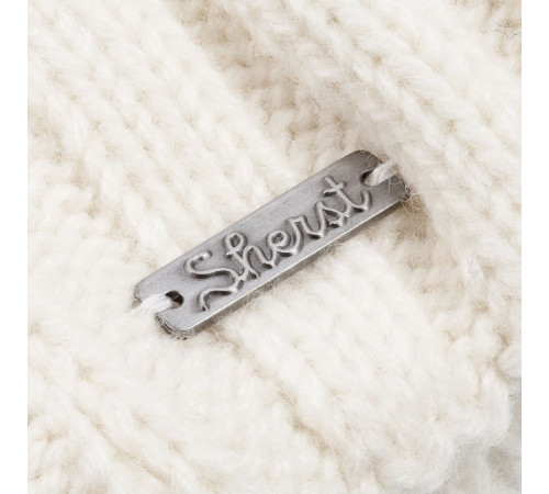 Шапка Loren, молочно-белая (ванильная)