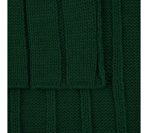 Плед Tressa, темно-зеленый