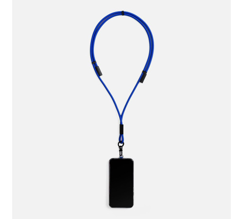 Кабель-ланьярд energyFlex Power Delivery 60 Вт, темно-синий