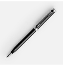 Ручка шариковая Finn Chrome, черная