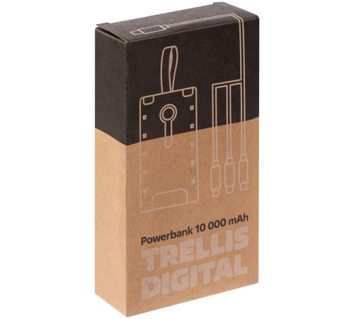 Аккумулятор Trellis Digital 10000 мАч, белый