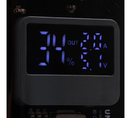 Аккумулятор с быстрой зарядкой Trellis Geek 10000 мАч, темно-серый