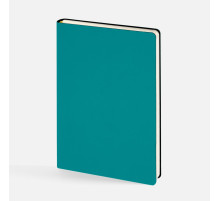 Ежедневник Flex Shall New, недатированный, бирюзовый
