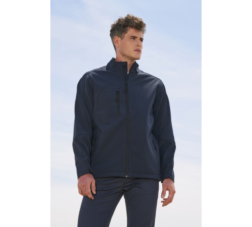 Куртка мужская на молнии Relax 340, темно-синяя