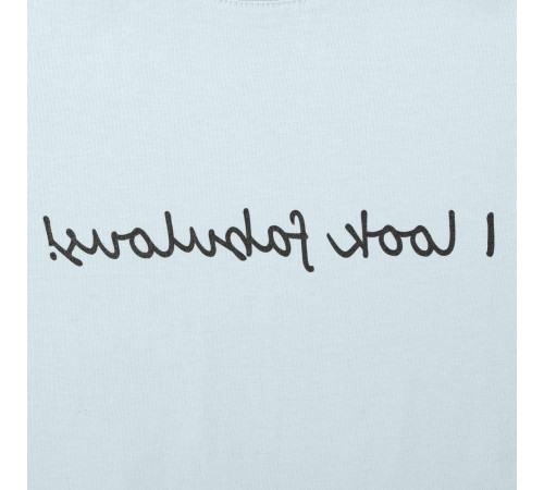 Футболка женская I Look Fabulous, голубая