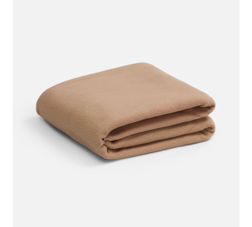 Флисовый плед Warm&Peace, бежевый