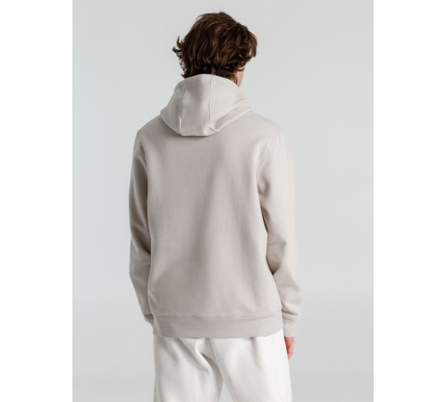 Толстовка с капюшоном унисекс King, дымчато-серая