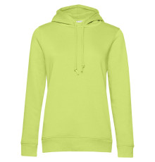 Толстовка с капюшоном женская BNC Inspire (Organic), зеленое яблоко