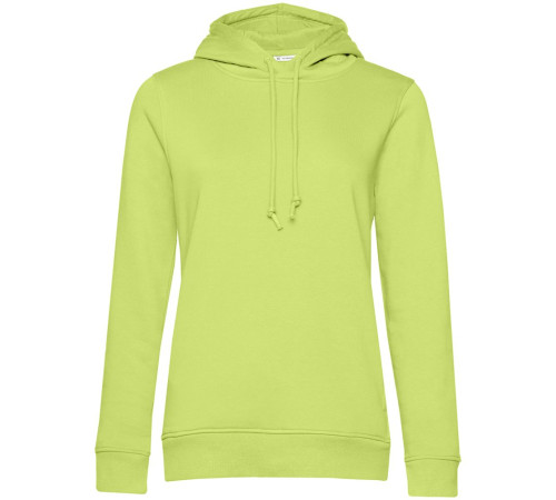 Толстовка с капюшоном женская BNC Inspire (Organic), зеленое яблоко