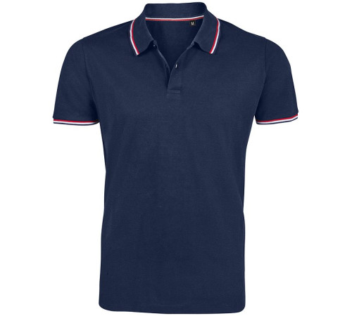 Рубашка поло мужская Prestige Men, темно-синяя