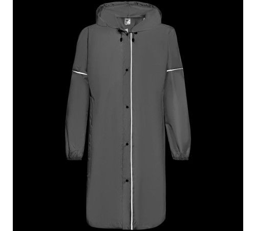 Дождевик со светоотражающими элементами Rainman Blink, серый