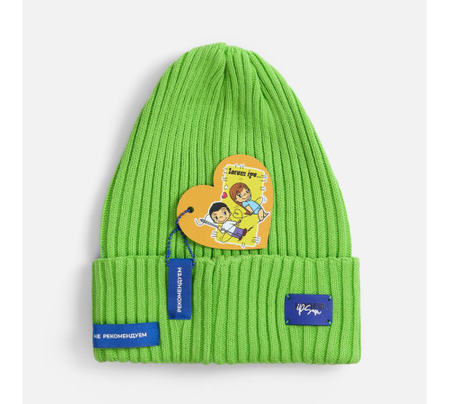 Лейбл тканевый Epsilon, L, белый