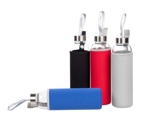 Бутылка для воды Sleeve Ace, серая