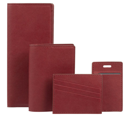 Обложка для паспорта Petrus, красная