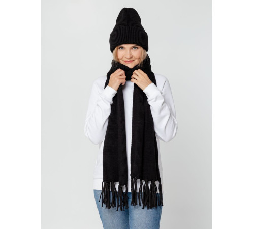 Шарф Flette, черный