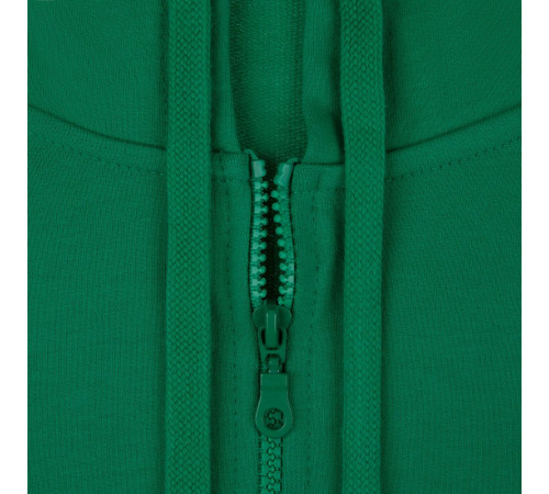 Толстовка на молнии с капюшоном Siverga 2.0, зеленая