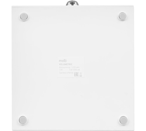 Bluetooth-колонка с подсветкой Volumetric, белая