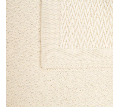 Плед Ornato, молочно-белый (ванильный)