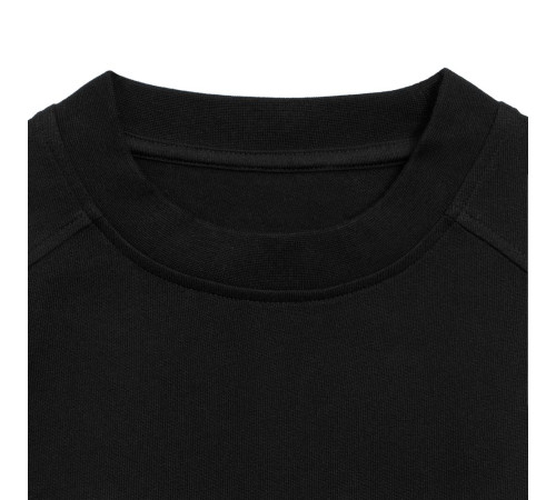 Футболка оверсайз унисекс Sideline, черная