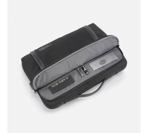 Сумка для ноутбука Crosshub, черная