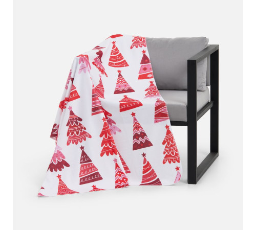 Флисовый плед Imaginario, красный